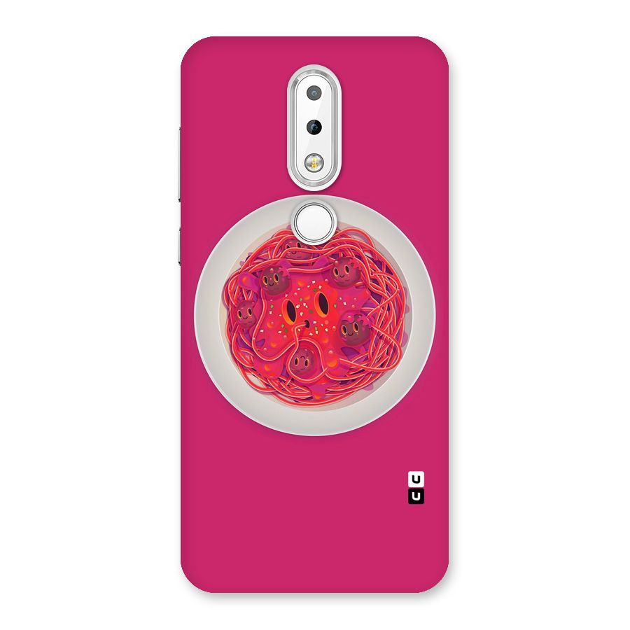Pasta Cute Back Case for Nokia 6.1 Plus