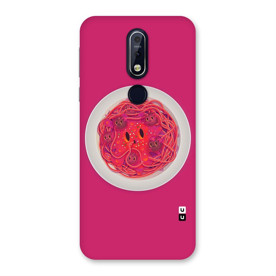 Pasta Cute Back Case for Nokia 7.1