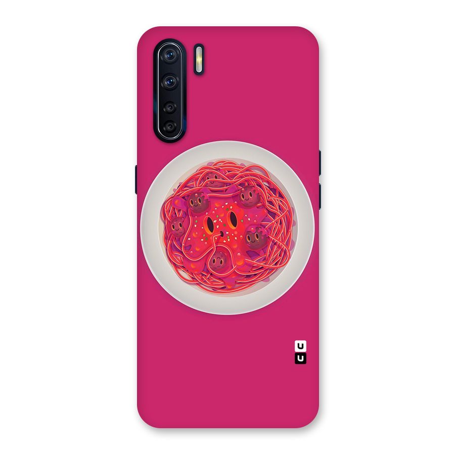 Pasta Cute Back Case for Oppo F15