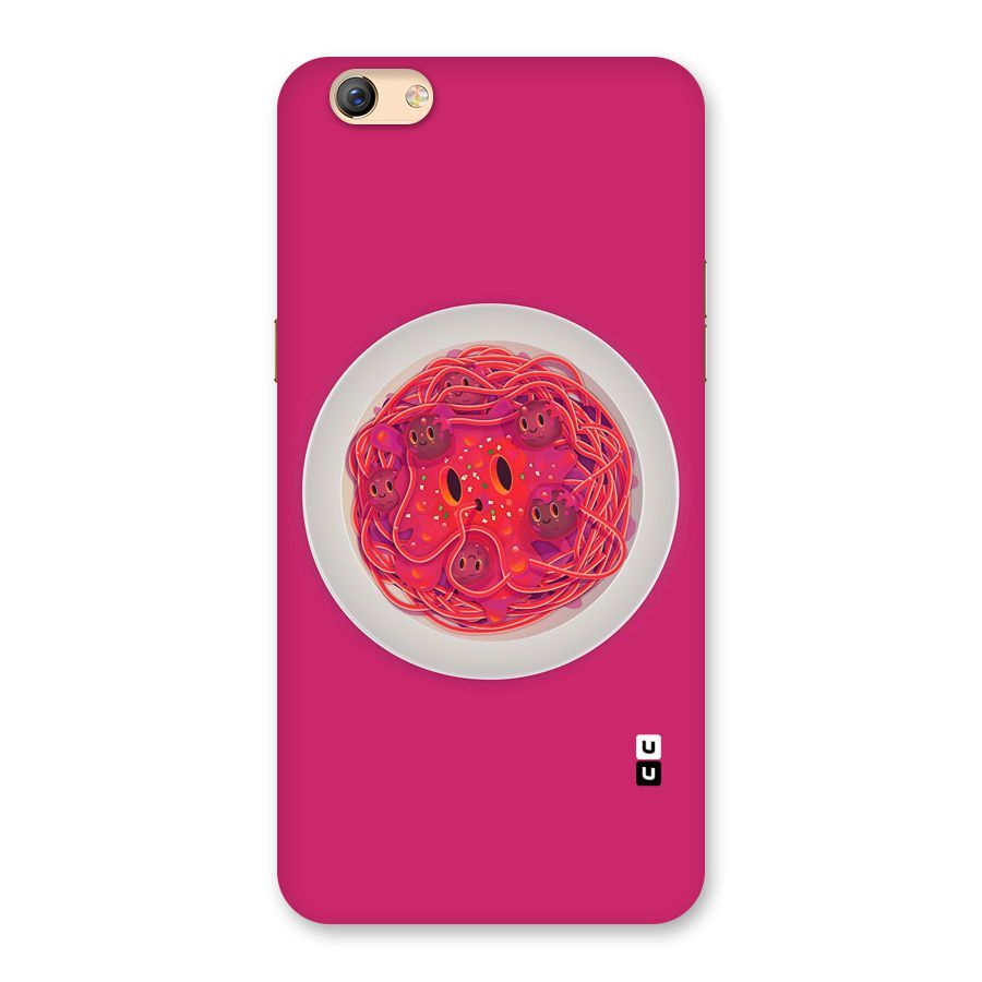 Pasta Cute Back Case for Oppo F3 Plus