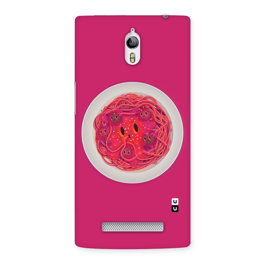 Pasta Cute Back Case for Oppo Find 7