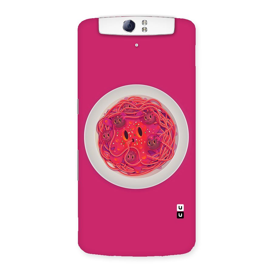 Pasta Cute Back Case for Oppo N1