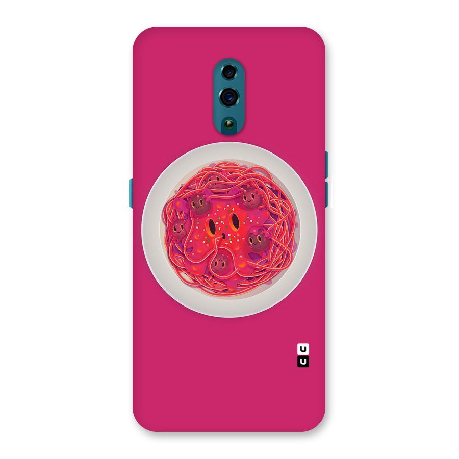 Pasta Cute Back Case for Oppo Reno