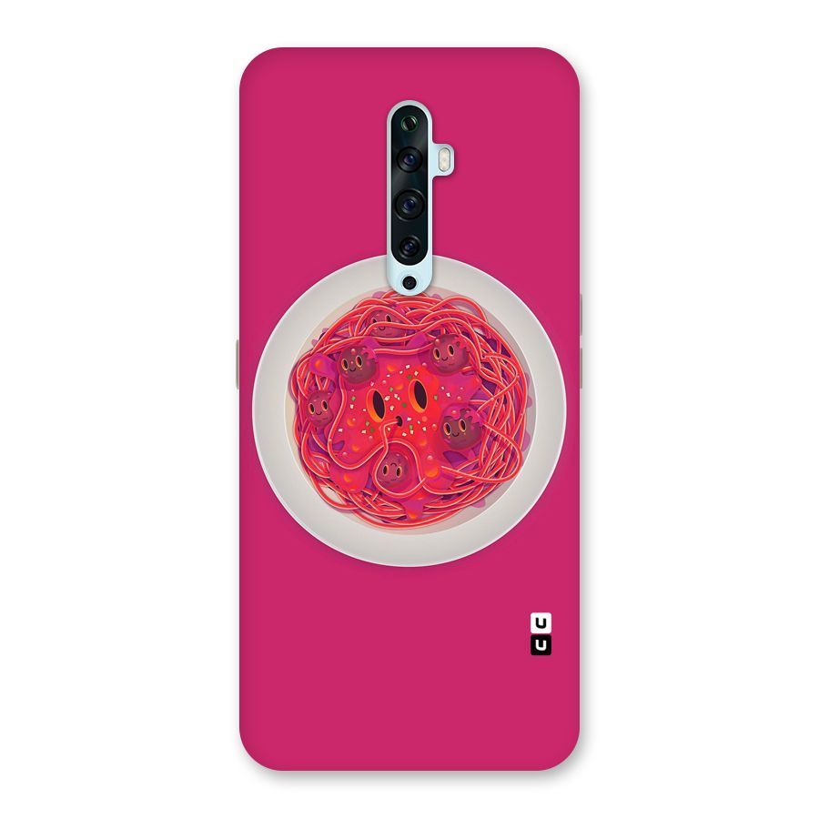 Pasta Cute Back Case for Oppo Reno2 F