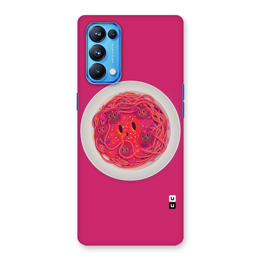 Pasta Cute Back Case for Oppo Reno5 Pro 5G