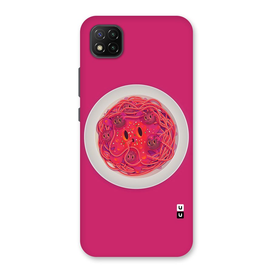 Pasta Cute Back Case for Poco C3