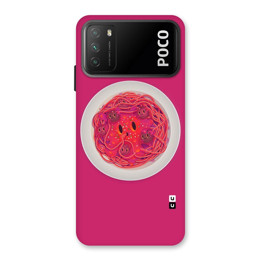 Pasta Cute Back Case for Poco M3