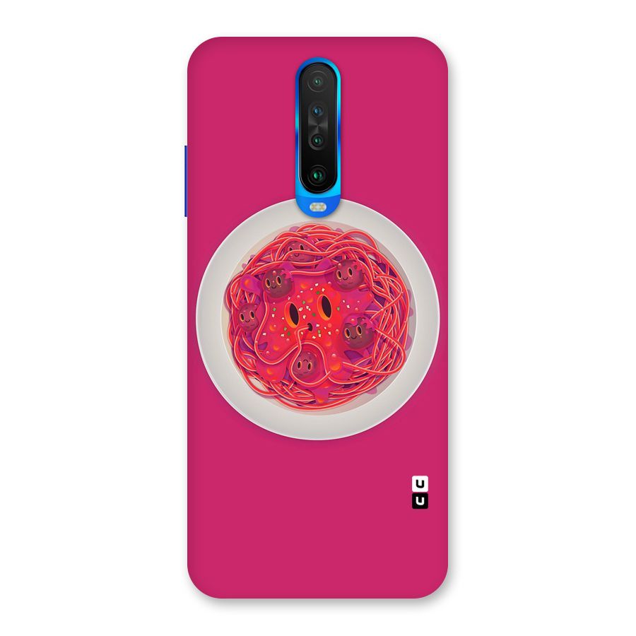 Pasta Cute Back Case for Poco X2