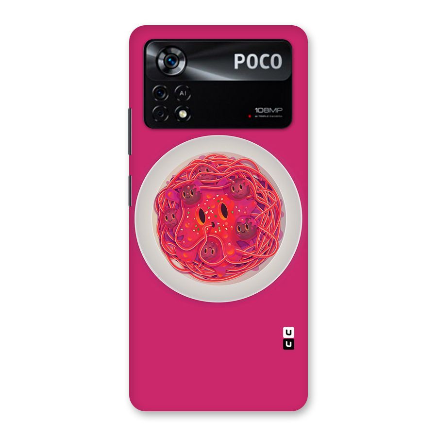 Pasta Cute Back Case for Poco X4 Pro 5G
