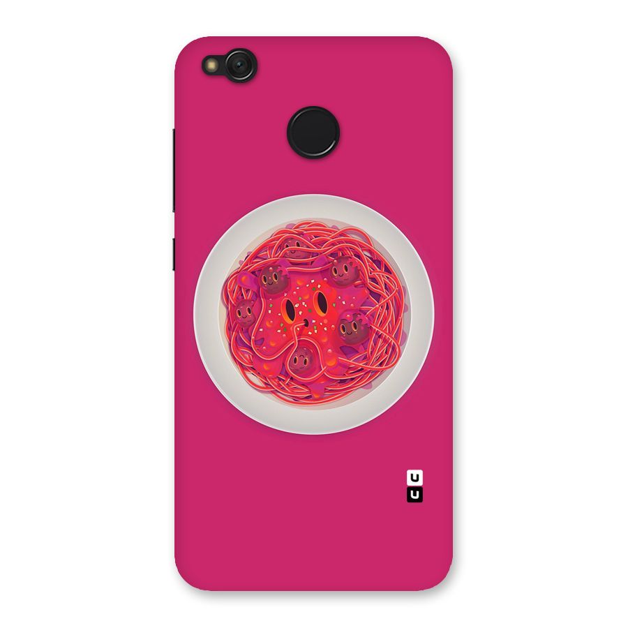 Pasta Cute Back Case for Redmi 4