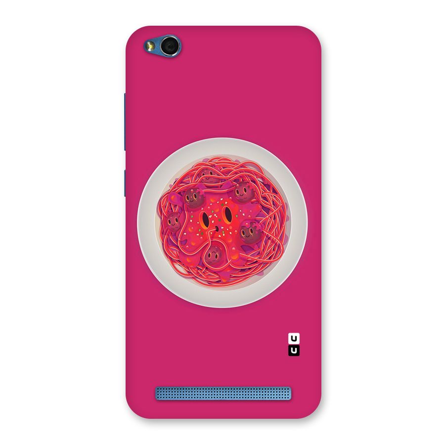 Pasta Cute Back Case for Redmi 5A