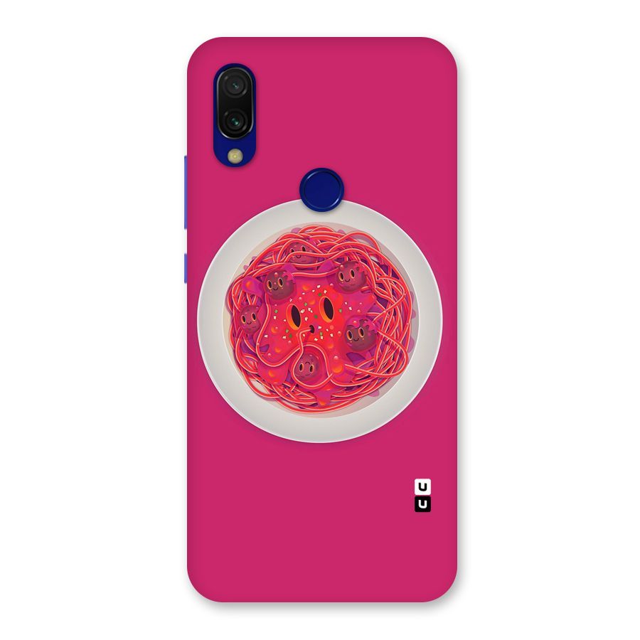 Pasta Cute Back Case for Redmi 7
