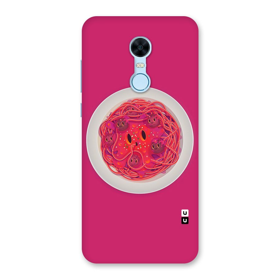 Pasta Cute Back Case for Redmi Note 5