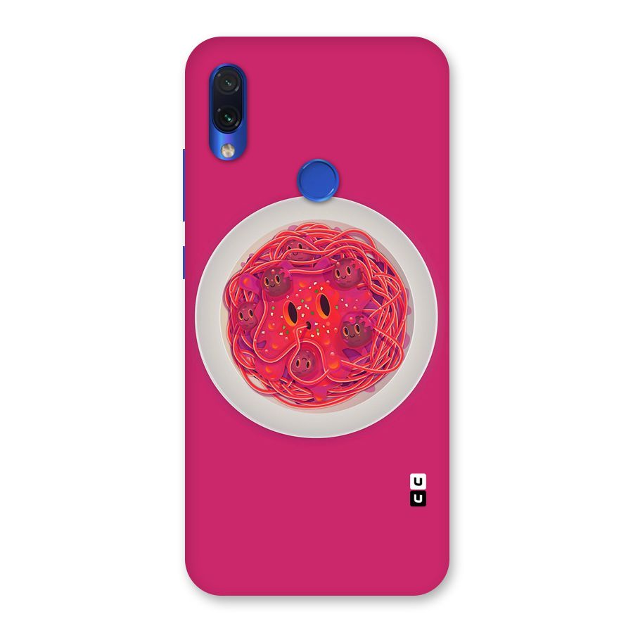 Pasta Cute Back Case for Redmi Note 7