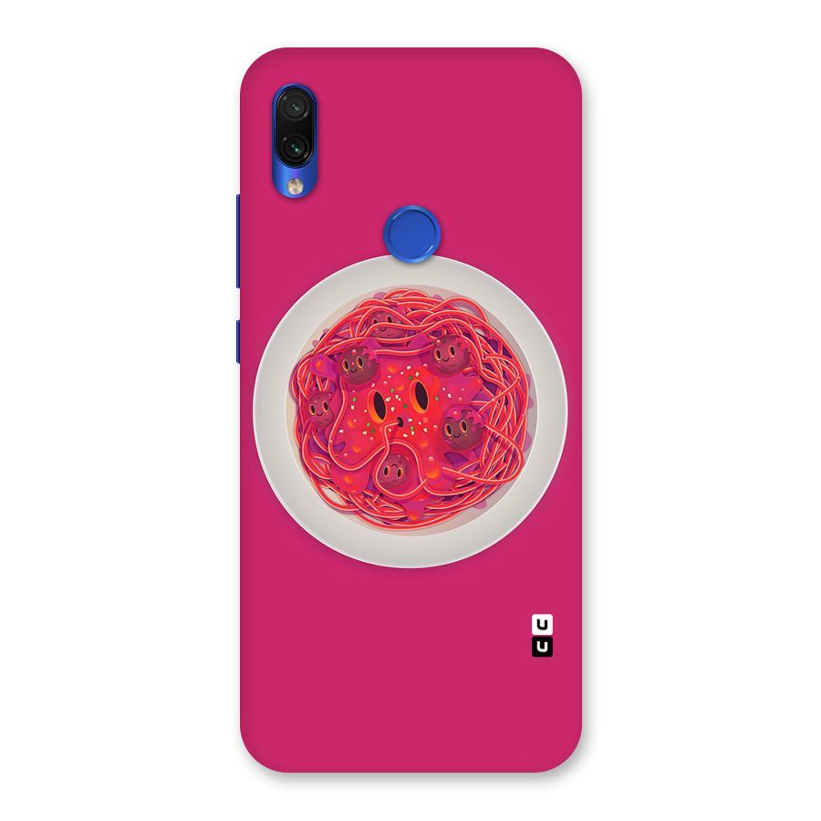 Pasta Cute Back Case for Redmi Note 7S
