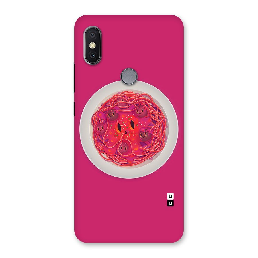 Pasta Cute Back Case for Redmi Y2
