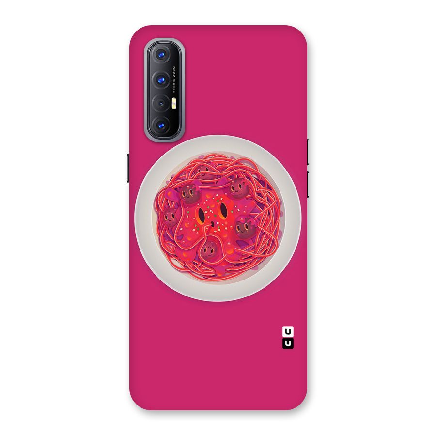 Pasta Cute Back Case for Reno3 Pro
