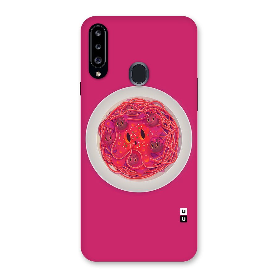 Pasta Cute Back Case for Samsung Galaxy A20s