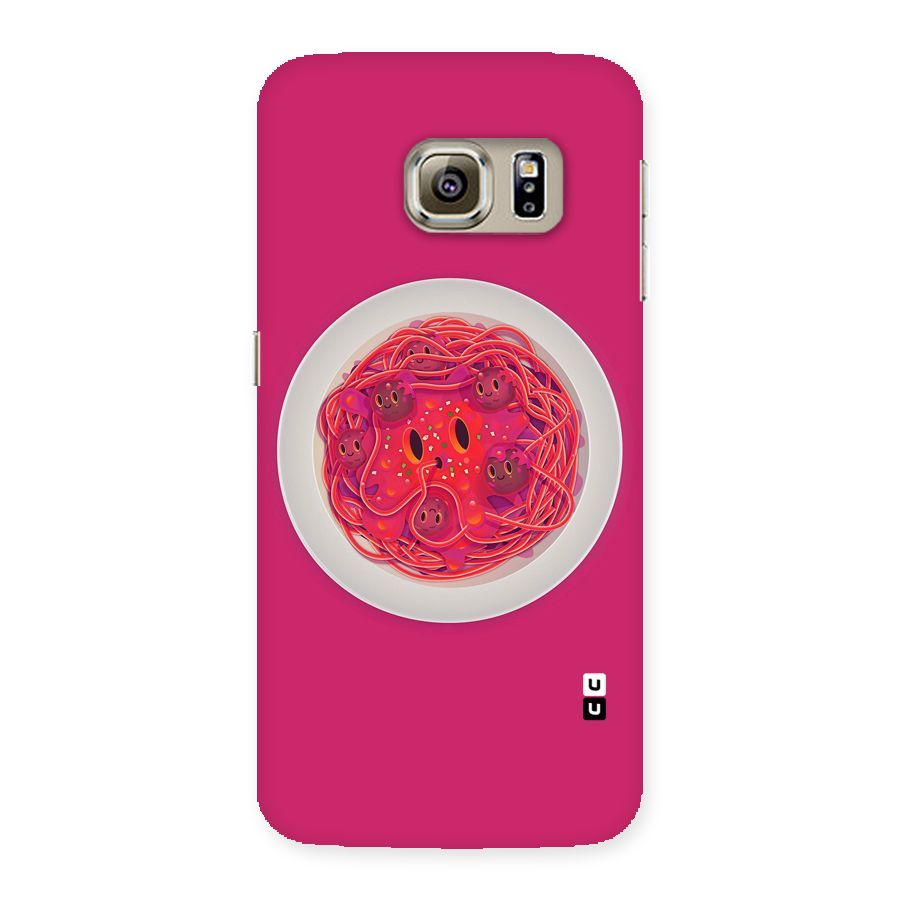 Pasta Cute Back Case for Samsung Galaxy S6 Edge