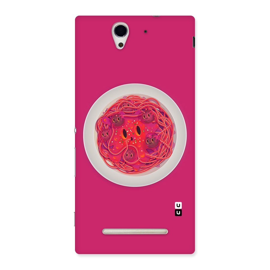 Pasta Cute Back Case for Sony Xperia C3