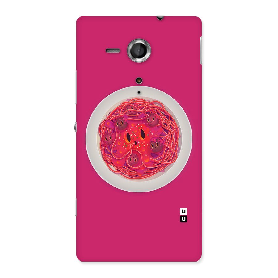 Pasta Cute Back Case for Sony Xperia SP