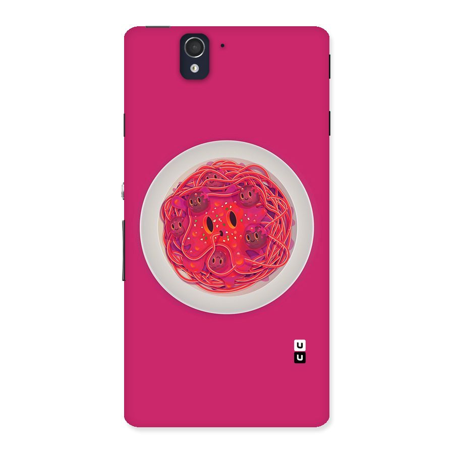 Pasta Cute Back Case for Sony Xperia Z