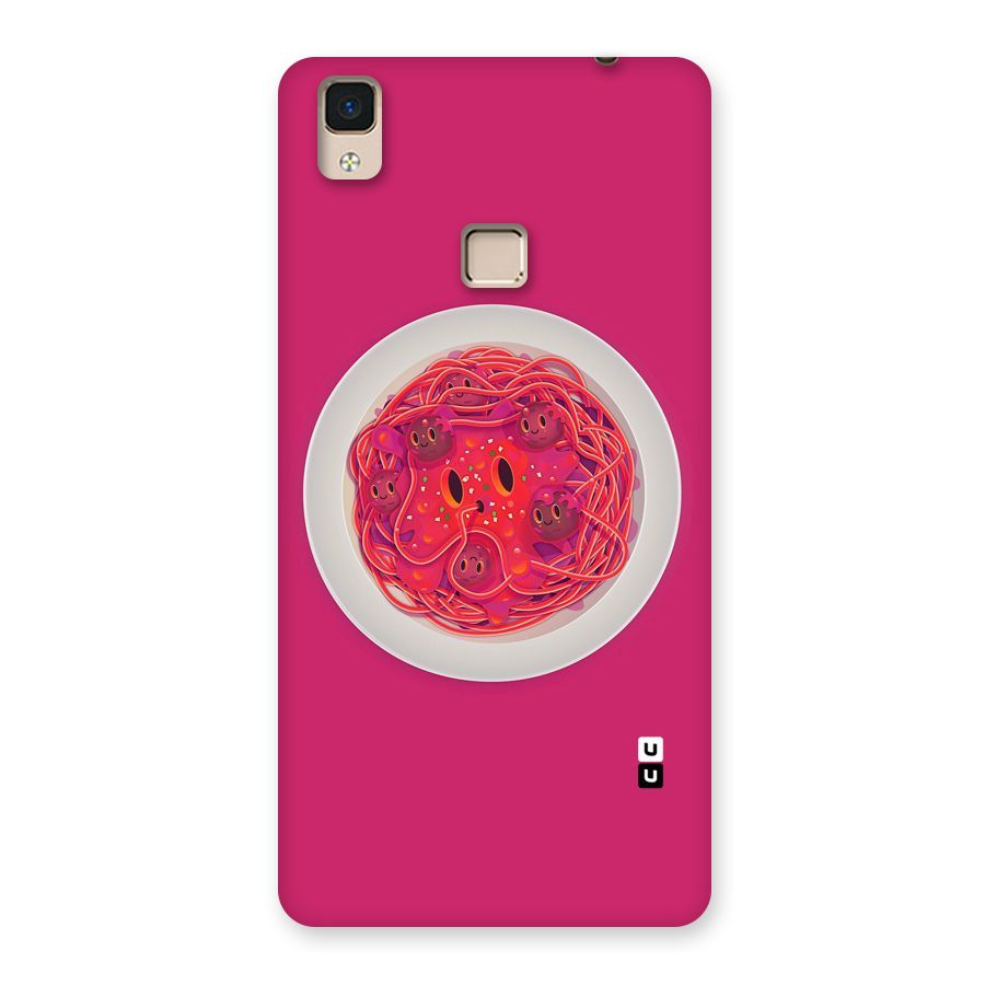 Pasta Cute Back Case for V3 Max