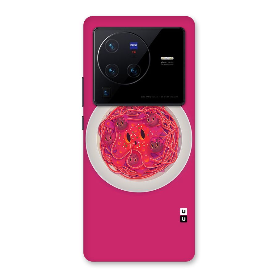 Pasta Cute Back Case for Vivo X80 Pro