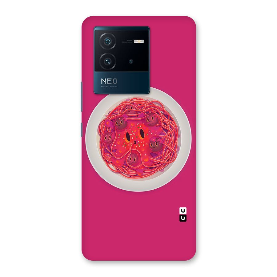 Pasta Cute Back Case for Vivo iQOO Neo 6 5G