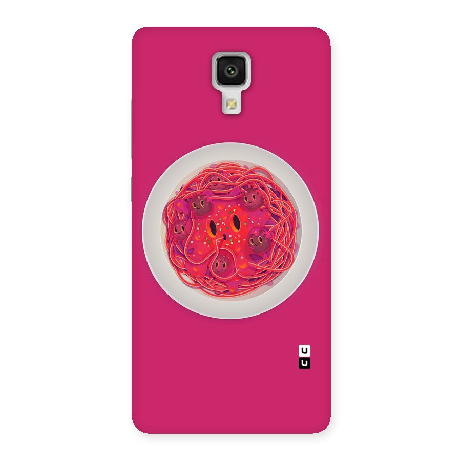 Pasta Cute Back Case for Xiaomi Mi 4