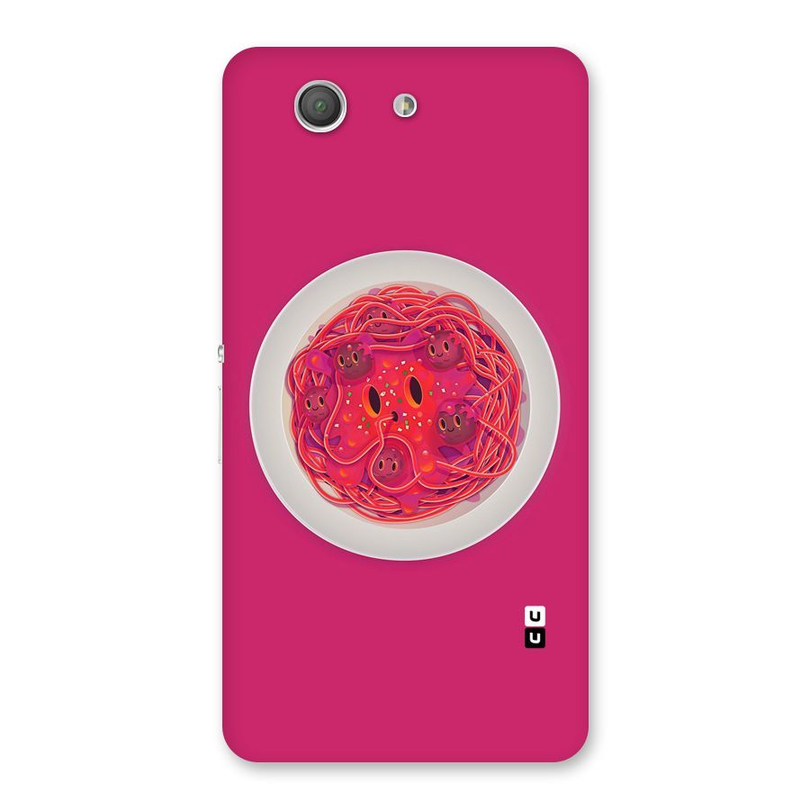 Pasta Cute Back Case for Xperia Z3 Compact