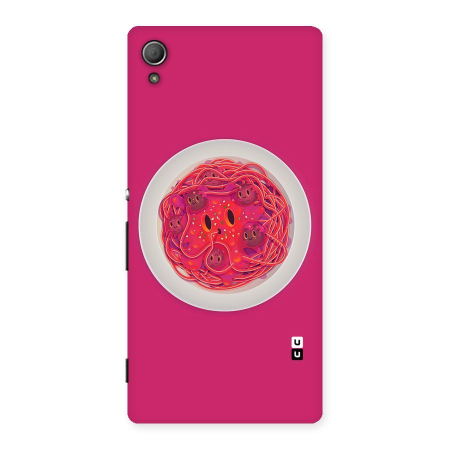 Pasta Cute Back Case for Xperia Z3 Plus