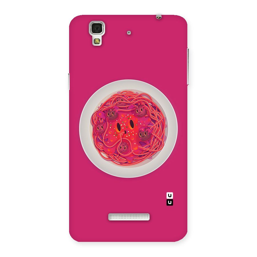 Pasta Cute Back Case for Yu Yureka