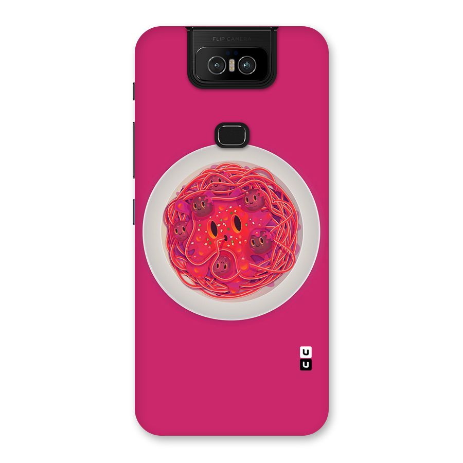 Pasta Cute Back Case for Zenfone 6z