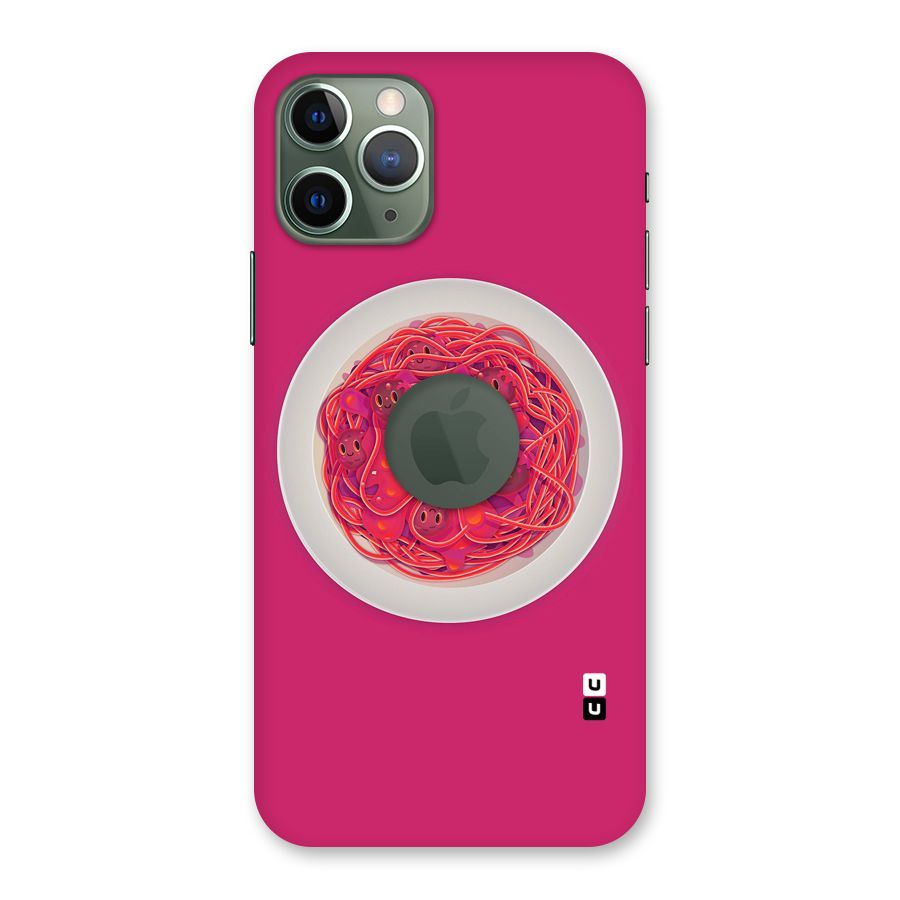 Pasta Cute Back Case for iPhone 11 Pro Logo  Cut