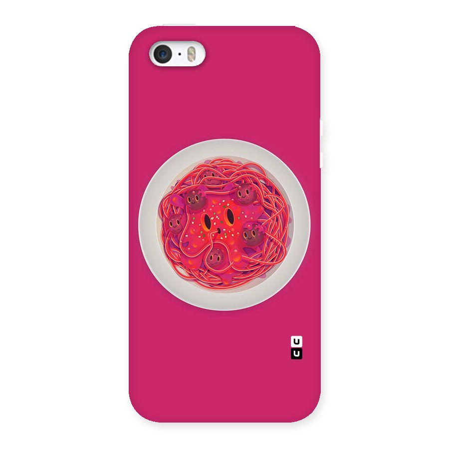 Pasta Cute Back Case for iPhone SE