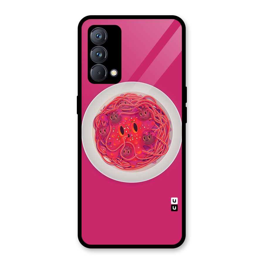Pasta Cute Glass Back Case for Realme GT Master Edition