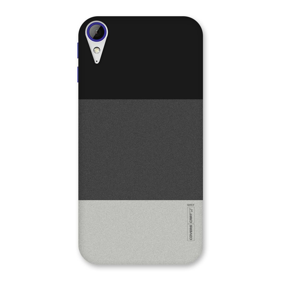 Pastel Black and Grey Back Case for Desire 830