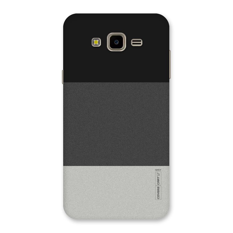 Pastel Black and Grey Back Case for Galaxy J7 Nxt