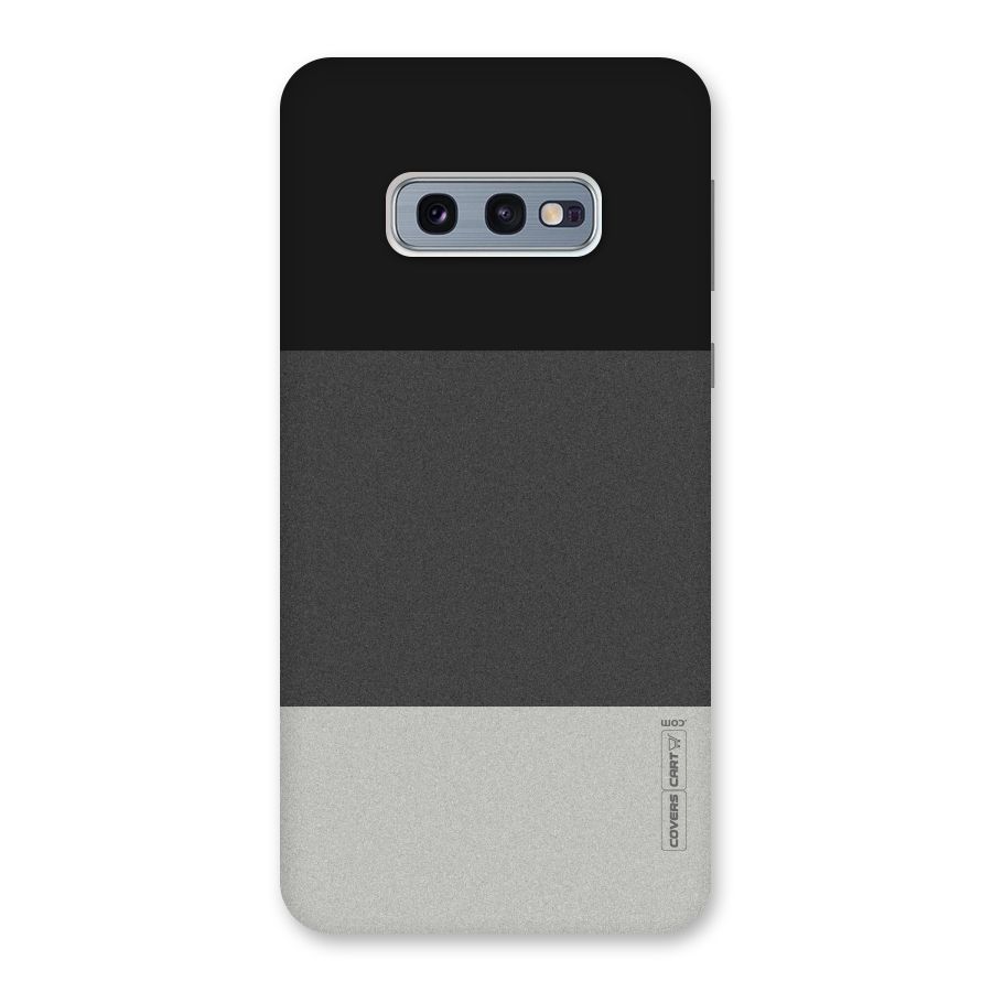 Pastel Black and Grey Back Case for Galaxy S10e