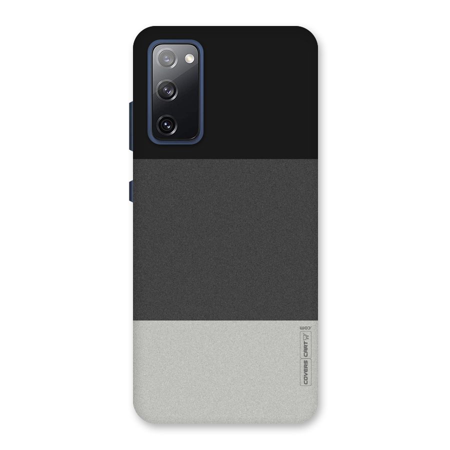 Pastel Black and Grey Back Case for Galaxy S20 FE