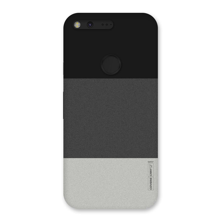 Pastel Black and Grey Back Case for Google Pixel XL