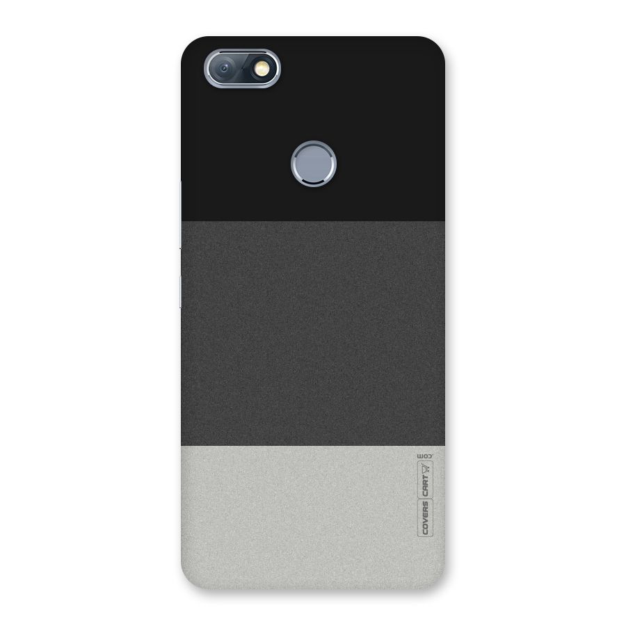 Pastel Black and Grey Back Case for Infinix Note 5
