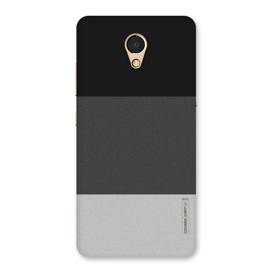 Pastel Black and Grey Back Case for Lenovo P2