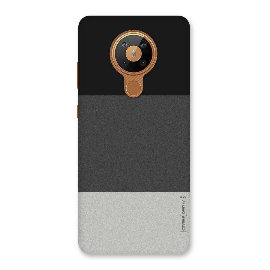 Pastel Black and Grey Back Case for Nokia 5.3
