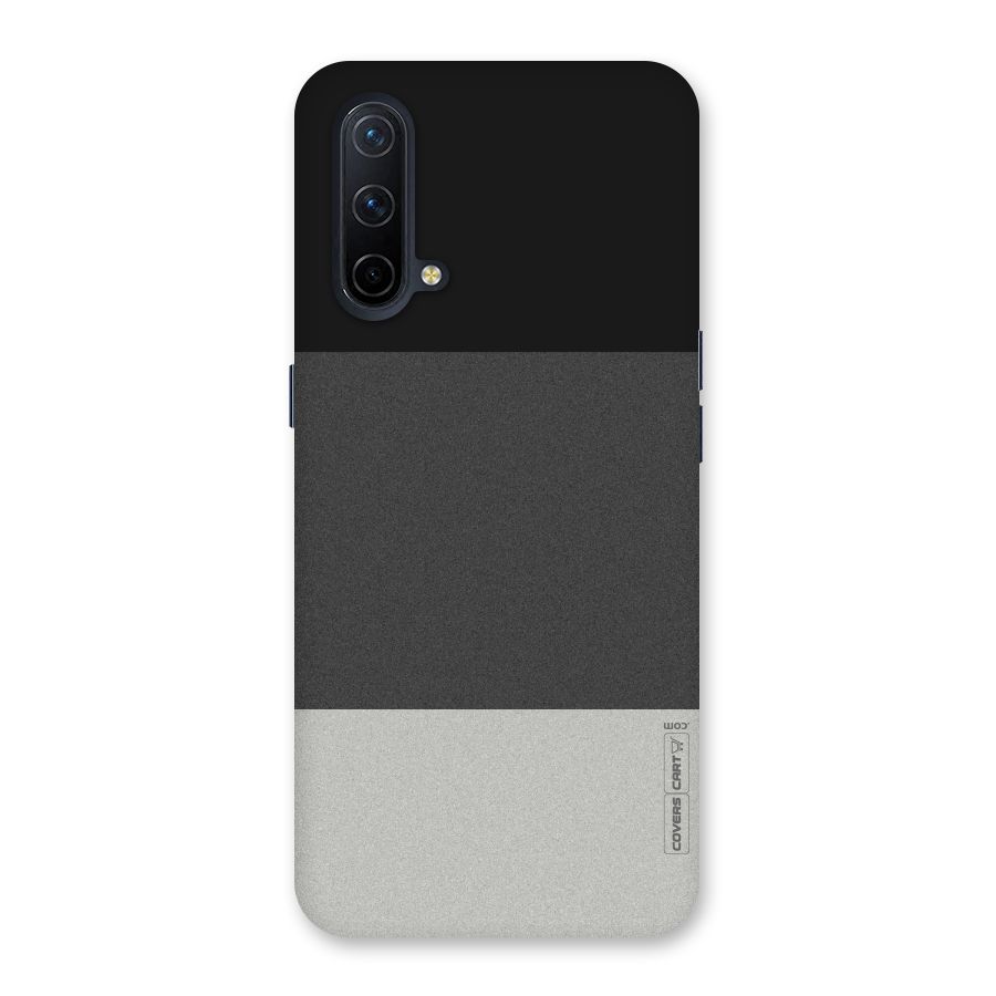 Pastel Black and Grey Back Case for OnePlus Nord CE 5G