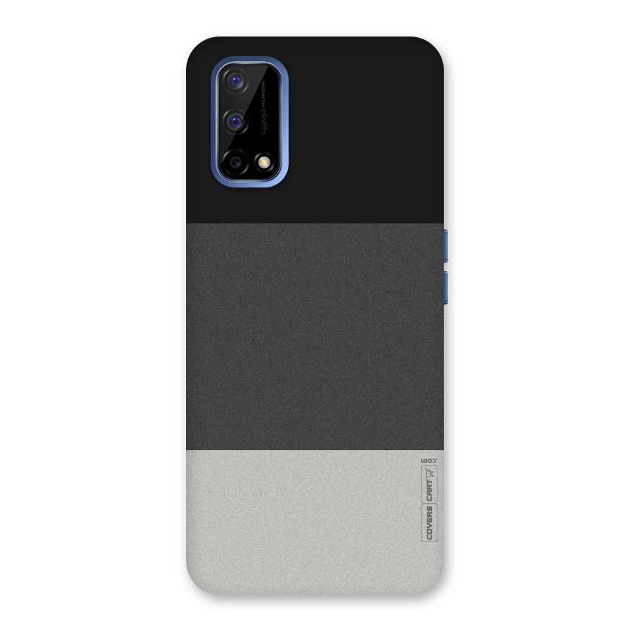 Pastel Black and Grey Back Case for Realme Narzo 30 Pro