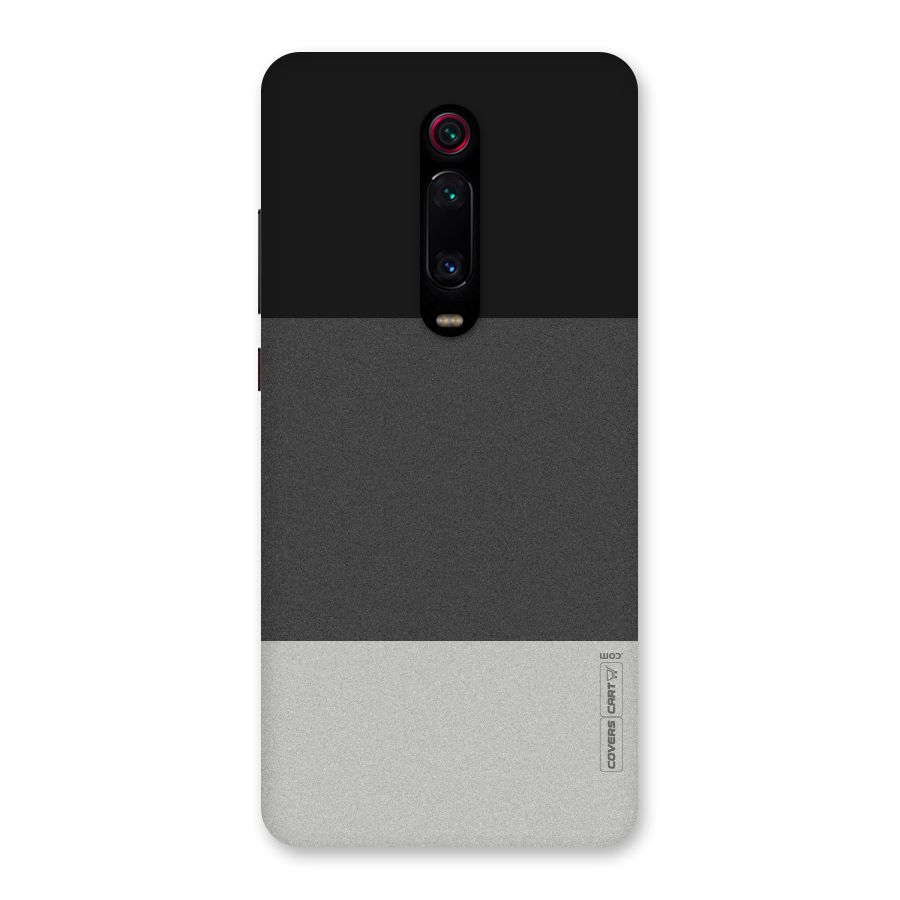 Pastel Black and Grey Back Case for Redmi K20 Pro