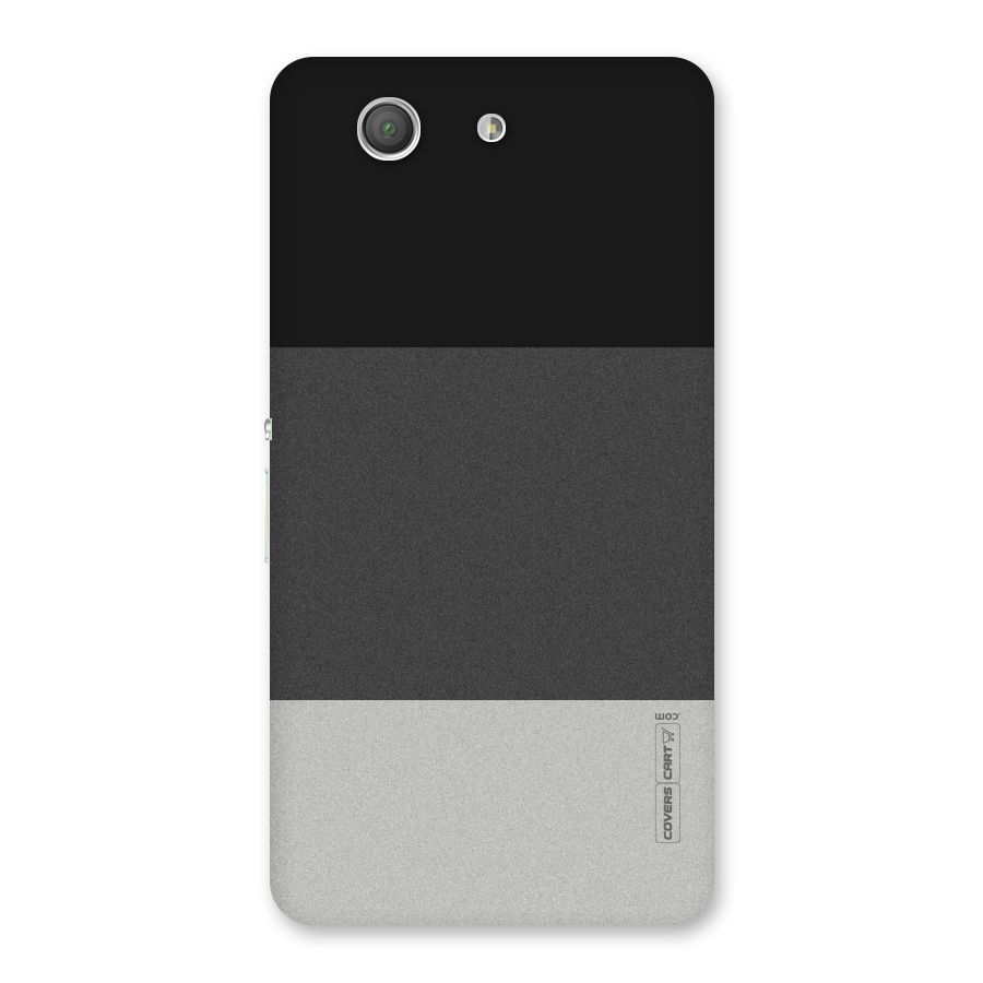 Pastel Black and Grey Back Case for Xperia Z3 Compact