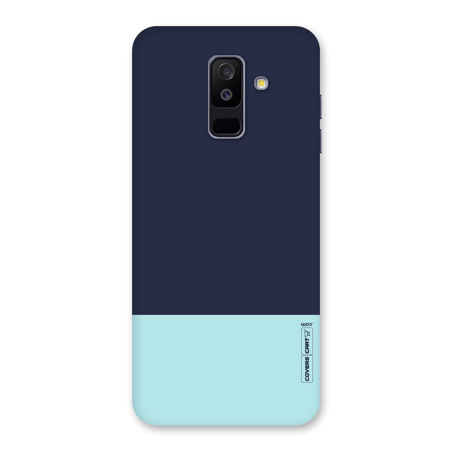 Pastel Blues Back Case for Galaxy A6 Plus